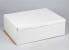 Коробка для торта 60х40 см, h 21 см, картон белый, 1*20, Арт. EB 210_1