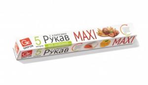 Рукав для запекания 38см/5 м GRIFON MAX Iв футляре с клипсами, 1*24/30, Арт. 101-202