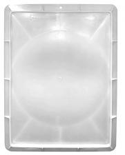 Крышка к ящику для молочных продуктов (532х400х26 мм) белая, морозостойкая