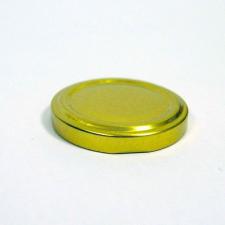 Крышка металлическая, ТВИСТ, d-66 мм, золотая, 1*1100 