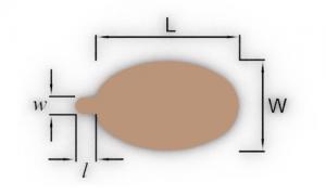 Сольерка овал (60х95 мм с язычком), (толщ. 0,8 мм), 1*100 (5 уп/кор)