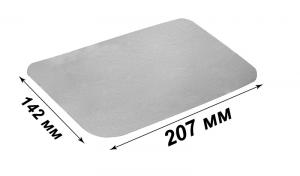 Крышка CR1L CAP алюм/картон 207х142 мм, к форме R1L, 1*100 (1000 шт./10 уп в кор.)