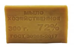 Мыло  хозяйственное 72%, 300гр., без упаковки (36) 