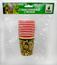 Бумажный стакан с рис. 
