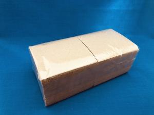 Салфетки 400 л, крафт, 1-сл. 24х24см, 18 уп/кор, У