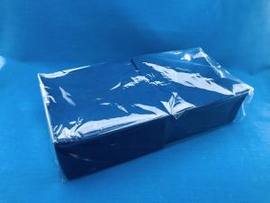Салфетки 33х33см 200 л 2-х сл., синие, (9 уп/кор)