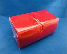 Салфетки 400 л, красные, 1-сл. 24х24см, 18 уп/кор, У