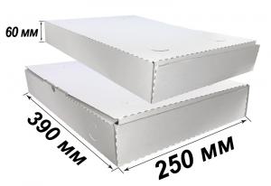 Упаковка для пирога 390х250х60 мм, Т 12, профиль 