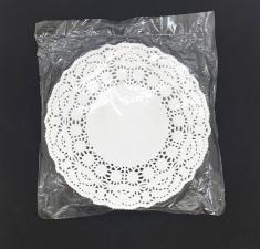 Салфетка ажурная  d=20 см, 1*250 шт. (8 упак. в кор.)