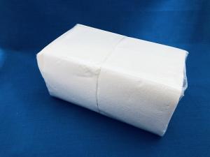 Салфетки 400 л, белые, 1-сл. 24х24см, 18 уп/кор, У