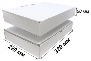 Упаковка для пирога/римской пиццы 320x220x50 мм, Т12, профиль 