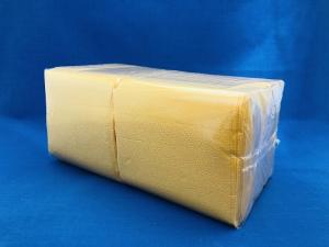 Салфетки 400 л, желтые, 1-сл. 24х24см, 18 уп/кор, У
