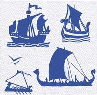 Салфетки МОРСКИЕ (ДЕЛЬФИНЫ, КОРАБЛИ) 100л. 24х24см, 48 уп/кор. СК